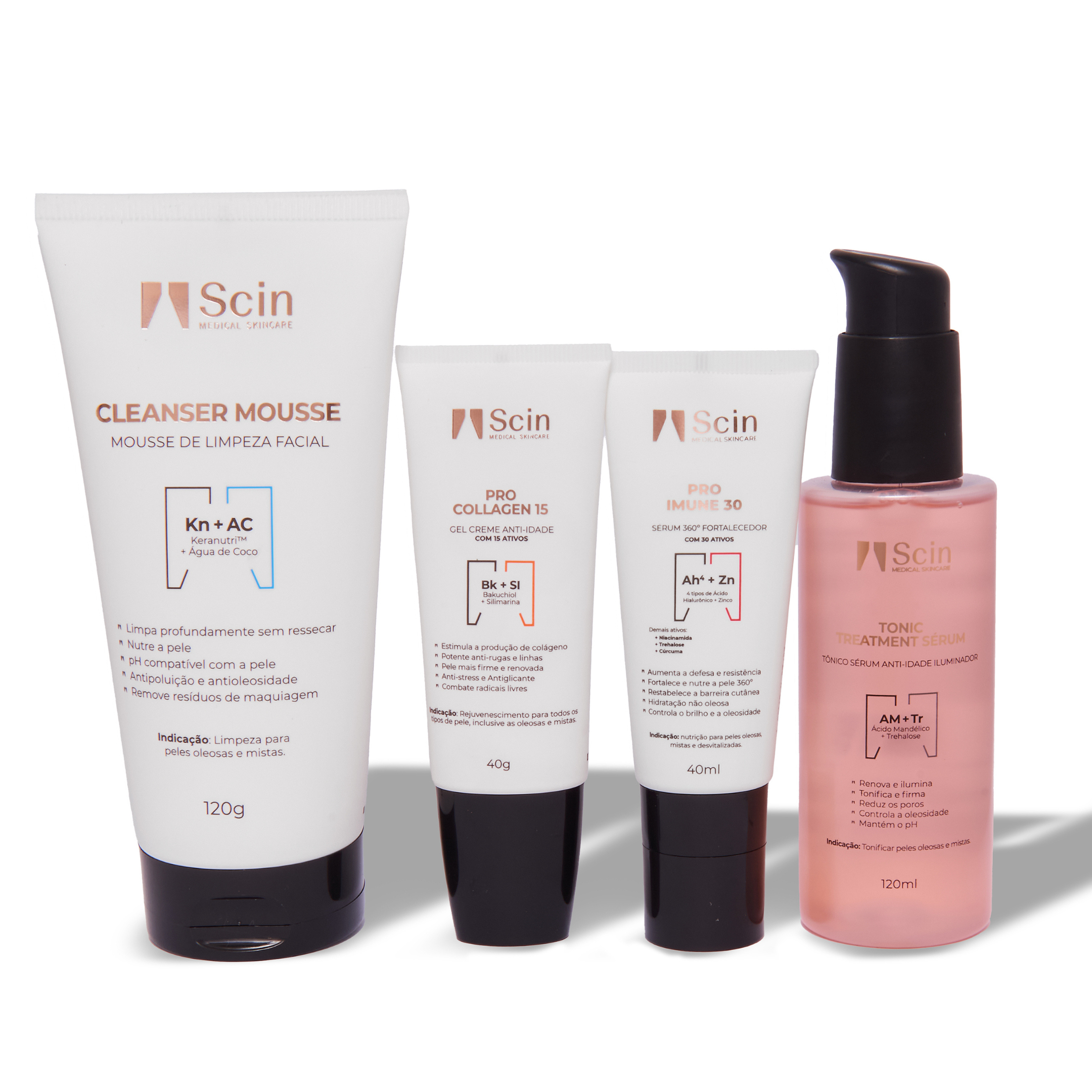 TRATAMENTO COMPLETO EM 4 PASSOS