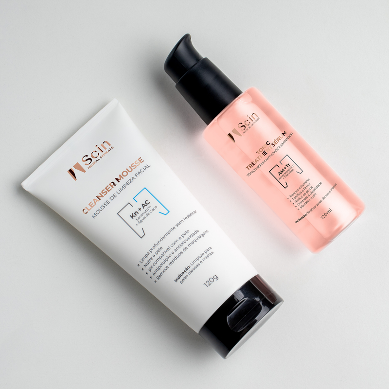 CLEANSER MOUSSE + TONIC SÉRUM