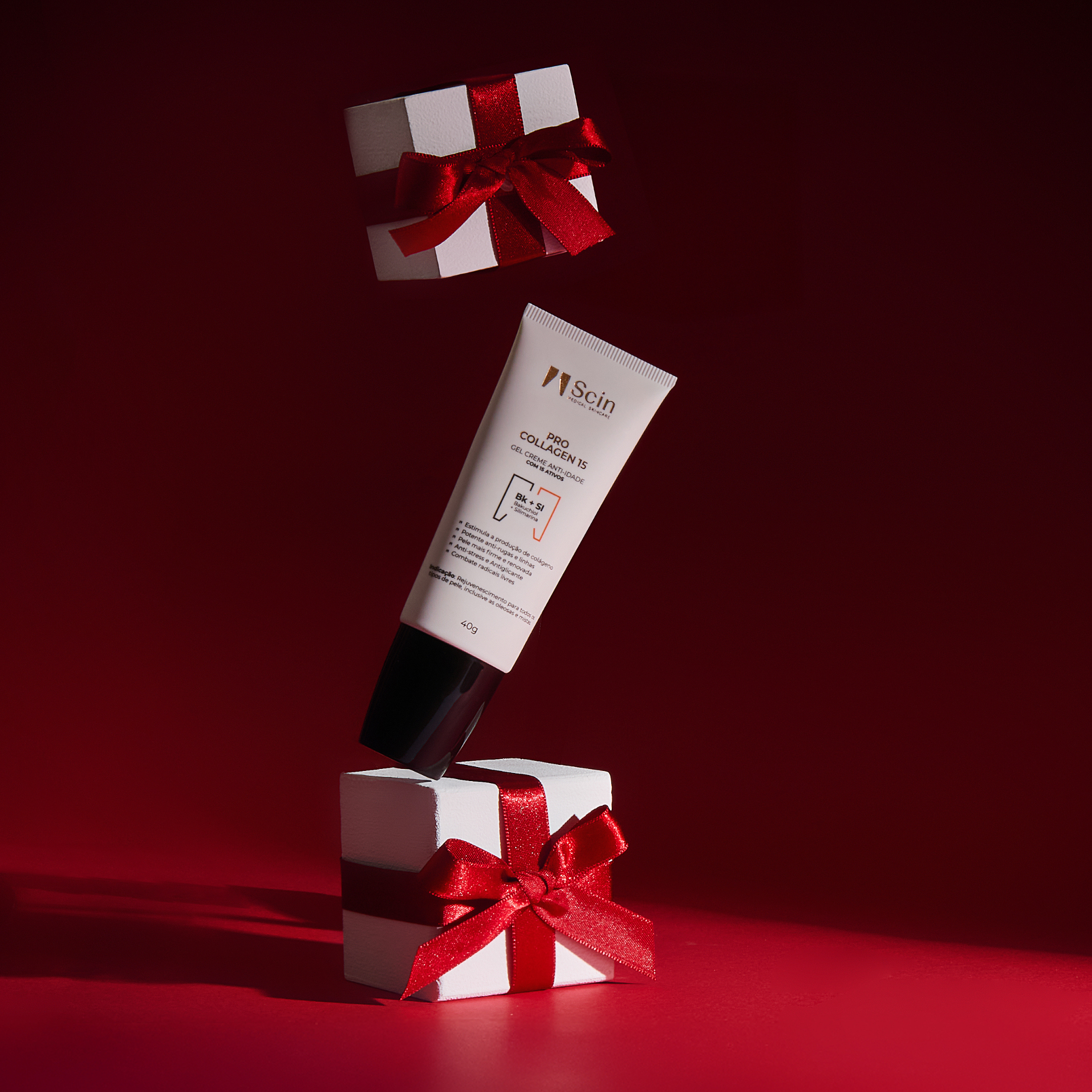 PRO COLLAGEN 15 - GEL CREME ANTI-IDADE COM 15 ATIVOS