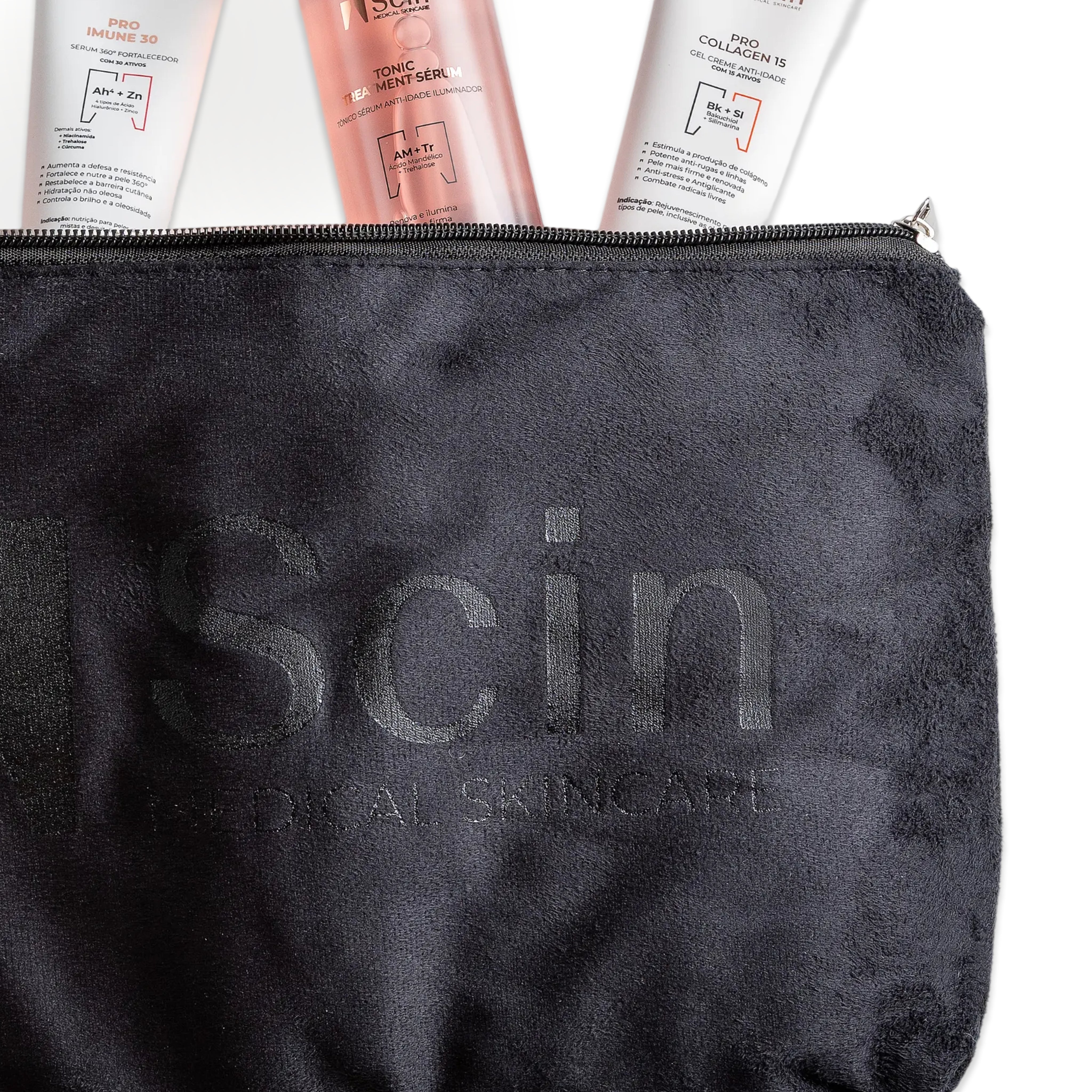 NECESSAIRE PUFFER PRETA SCIN