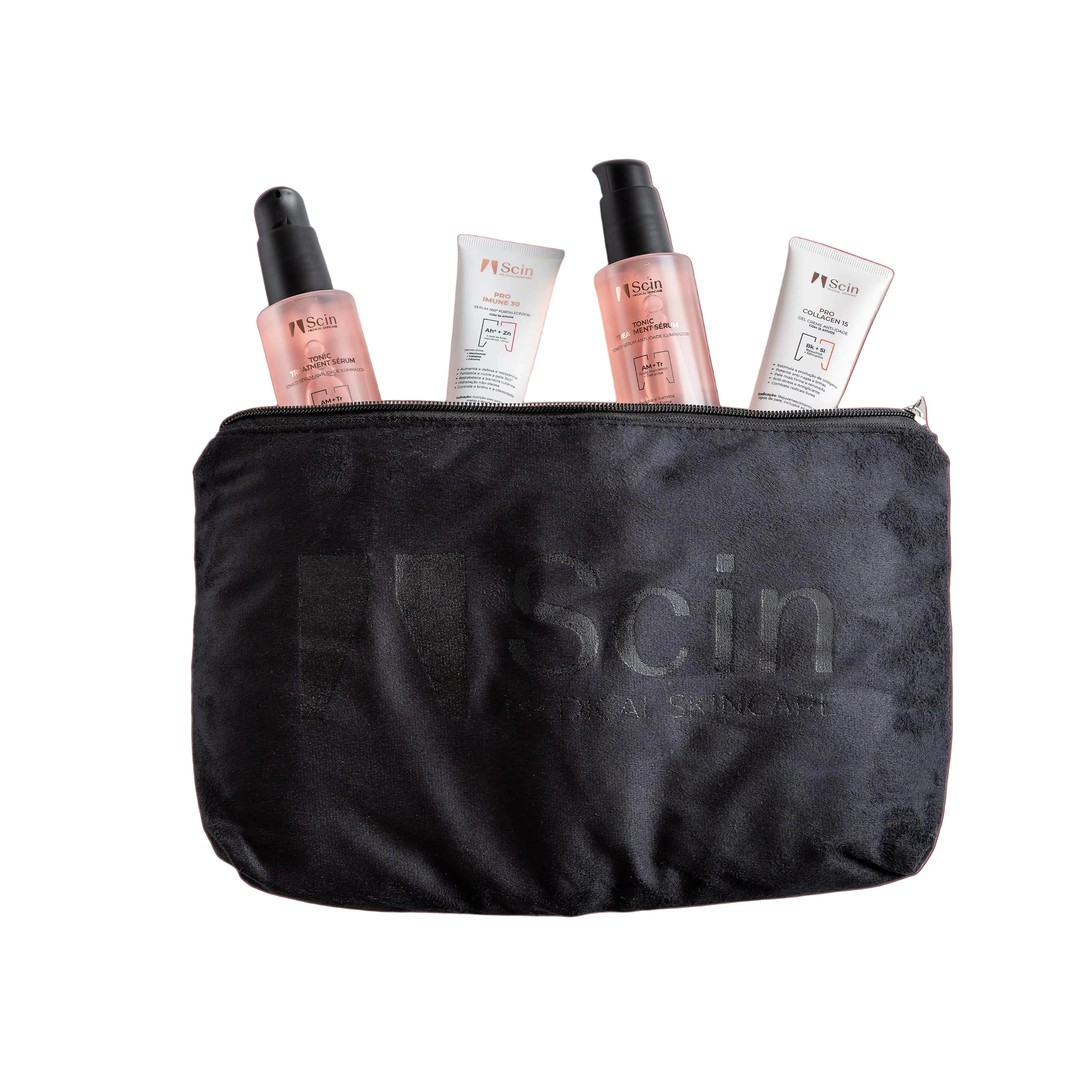 NECESSAIRE PUFFER PRETA SCIN