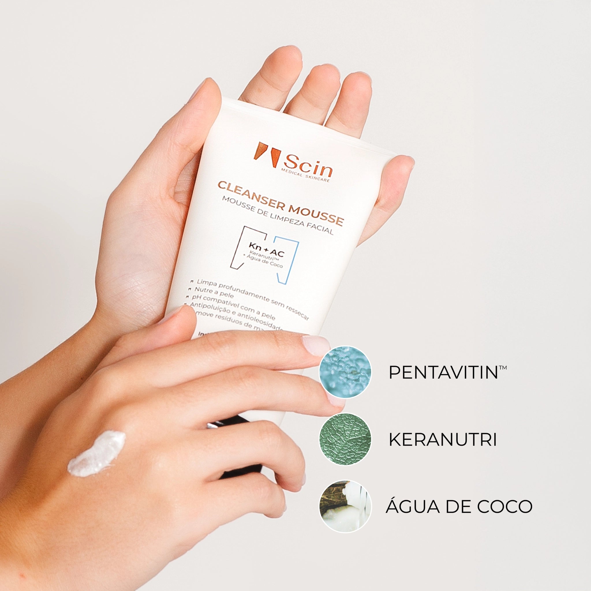 CLEANSER MOUSSE - MOUSSE DE LIMPEZA FACIAL